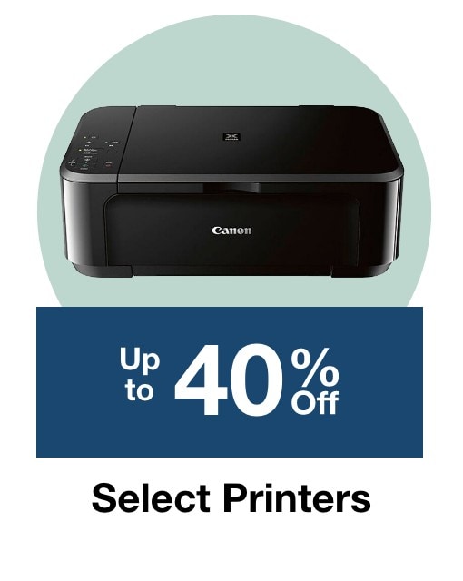 Up to 40% off select Printers